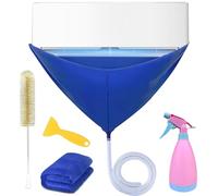 Kit Di Pulizia Del Condizionatore D'aria-Coperchio Di Pulizia CA Split A Parete Mondiale Universale Con Tubo D'acqua-Set Di Manutenzione Completa Per Mini Sistemi Divisi, Lavaggio Della Polvere Domest