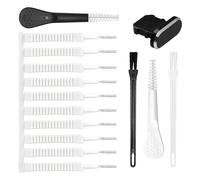 Kit di pulizia del telefono cellulare - Pulsante 'altoparlante del telefono | Set di pennelli per porta di ricarica a 15, strumento di rimozione della polvere elettronica, scrubber per