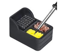 Kit di pulizia della punta del saldatore, kit di pulizia portatile per punte di saldatura, pulizia per camminare in , spazzola in acciaio per impulsi