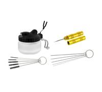 Kit di pulizia dell'aerografo con supporto per penna per studio domestico