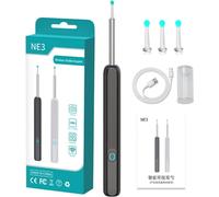 Kit di Pulizia delle Orecchie con Fotocamera HD 1080P, 4 Modalità di Luce