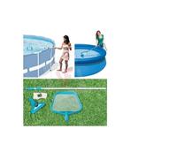 KIT DI PULIZIA E MANUTENZIONE PER PISCINE INTEX MASSIMO CM. 488