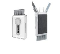 Kit di pulizia elettronica 6 in 1, kit di pulizia dello schermo del computer portatile, kit di pulizia elettronica con spazzola morbida per tastiera, estrattore di tasti, per Airpod, laptop, monitor