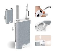 Kit di pulizia elettronico 5 in 1 - Kit di pulizia portatile per airpod/auricolari/telefono/fotocamera/orologio/laptop, con penna per la pulizia e flacone spray, strumento di pulizia multifunzionale (senza liquidi)