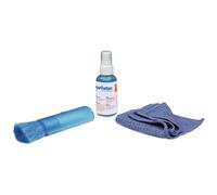 Kit di pulizia Manhattan Mini per schermi LCD, liquido e panni in microfibra 60 ml