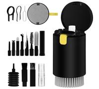 Kit di pulizia per AirPods, multifunzione, 20 in 1, per dispositivi elettronici, spazzola per la pulizia della tastiera, kit di pulizia per cuffie, per laptop, strumento multiuso per la pulizia di