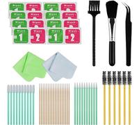 Kit di pulizia per cellulare, 155 pezzi, per la pulizia del computer portatile, porta di ricarica e jack per cuffie, con panno per la pulizia, spazzola per la pulizia e kit di pulizia per MacBook,