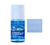 Kit di pulizia per dispositivi elettronici, soluzione pulente per display, rimozione delicata della polvere, senza formula, adatto su schermi di laptop, TV, telefoni e gadget grazie al flacone da 200
