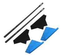 Kit di pulizia per flauto con asta e panno per la pulizia del flauto e panno per la pulizia del flauto tamponi per la pulizia del flauto