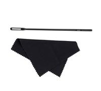 Kit di pulizia per la cura del flauto Kit di pulizia per flauto Asta di pulizia Set combinato Panno Pratico Pulitore Panni per lucidatura Kit di pulizia Flauto Strumento di manutenzione
