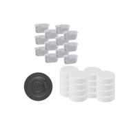 Kit di Pulizia per Macchine da CaffÃ¨ Espresso per ES601 ES701: Bustine Decalcificanti, Pastiglie Detergenti, Filtri 'Acqua e Inserti B