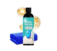 Kit di pulizia per palle da bowling - Rimozione delicata di macchie e da 100 ml - Set di lucidanti per la pulizia delle palle, per giochi sportivi, club, centri ricreativi, ripristina l'aderenz
