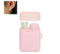 Kit di pulizia per piercing all'orecchio, kit per la cura del foro dell'orecchio, detergente per fori per orecchini, detergente monouso per la cura degli orecchini, con 240 pezzi di filo interdentale