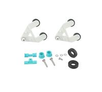 Kit di pulizia per piscina A-Frame compatibile con Hayward Navigator Pro/Wanda The Whale/Diver Dave/Poolvac XL, include telaio a rullo morbido con boccole e hardware, plastica resistente e struttura