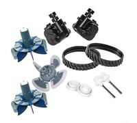 Kit di pulizia per piscina adatto per Zodiac, per BARACUDA, MX6 MX8 per modelli ELITE, include per FLEX, per turbina di potenza, dispositivi di controllo direzionale, binari pesanti, alberi di