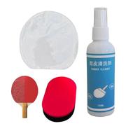Kit di pulizia per racchette da pong, detergente per per racchette da pong