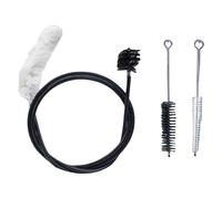Kit di pulizia per tromba con valvole flessibili per bocchino e spazzola a serpente, strumento per la manutenzione della tromba, spazzola per la pulizia, facile da usare