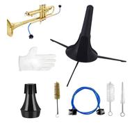 Kit di pulizia per tromba, per il restauro degli strumenti musicali, kit di pulizia per tromba, per professionisti, studenti, appassionati, esecutori, musicisti
