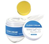 Kit di Pulizia Scarpe 100 Grammi Crema Smacchiante Senza Risciacquo