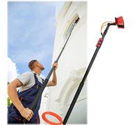 Kit di Pulizia Telescopico, 3.6-10.8M Finestra Pulita Spazzola Acqua, Pannelli Fotovoltaici Spazzola Lavaggio Camion, Fotovoltaici Strumento di Pulizia, Spazzola Telescopica Ad Acqua (10.8M)