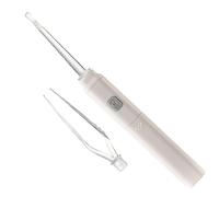 Kit di pulizia uditiva, rimozione del cerume con luce LED, strumento sicuro per bambini, e adulti