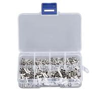 Kit di puntali per cavi con placcatura in rame stagnato efficiente terminale non isolato a tubo Officina di elettronica di potenza