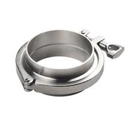 Kit di puntali per saldatura, 102 mm, SS304, con tre morsetti e guarnizione in PTFE per apparecchiature farmaceutiche per tubazioni farmaceutiche (89 mm)