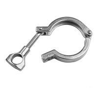 Kit di puntali per saldatura, 102 mm, SS304, con tre morsetti e guarnizione in PTFE per apparecchiature farmaceutiche per tubazioni farmaceutiche (32 mm)