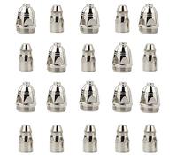 Kit di punte di consumo per elettrodi per ugelli per taglierina al plasma P80 per torcia P-80 e taglierina BTC800DP Aperture 1.5mm 10 sets