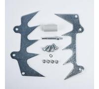 Kit di punte paraurti per cani motosega per MS441 MS661 064 Caratteristiche Set completo con cane di copertura, Catcher catena e hardware