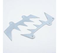 Kit di punte per paraurti con custodia laterale per cani, viti, dadi e catenella per motosega MS441, MS661, 064 e 441, per prestazioni di taglio all'aperto