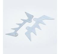 Kit di punte per paraurti per cani da abbattimento per motosega, per modelli 441, 661 e 064 - copertura laterale per cane, custodia per cani, catenella e set viti/dadi