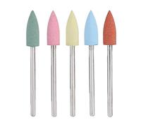 Kit di punte per trapano per unghie, Testa di lucidatura per nail art in gomma Punte di trapano per unghie Manicure Pedicure Smalto per unghie Fresa per accessori Trapano elettrico portatile per (152)