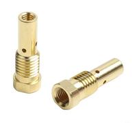 Kit di punte per ugelli senza gas per torcia di saldatura MIG 14AK 15AK, include ugelli supporti diffusore e 0,8 mm (0,9 mm) T