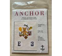 Kit Di Punto Croce 'Biglietto Per Occasione Speciale' Teddys E Giochi Di Anchor