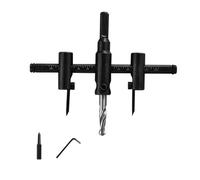 Kit di punzonatura manuale ergonomico professionale regolabile con rinforzo adatto per taglierina manuale di apertura da 30-300 mm per legno e cartongesso