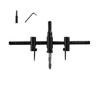 Kit di punzonatura manuale ergonomico professionale regolabile con rinforzo adatto per taglierina manuale di apertura da 30-300 mm per legno e cartongesso