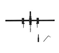 Kit di punzonatura manuale ergonomico professionale regolabile per fori con rinforzo adatto per apertura da 30 a 300 mm, taglierina manuale facile da usare