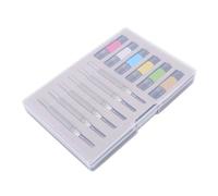 Kit di Punzoni per Cinturini per Orologi in Acciaio Inossidabile con 6 Punzoni e 12 Perni di Ricambio, Opzioni di Dimensionamento Precise per Vari Cinturini per Orologi, Ideali per Orologiai