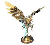 Kit di puzzle 3D in metallo con aquila meccanica Steampunk, kit per modellino di aquila meccanica in metallo, creativo e alla moda (650 pezzi)