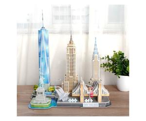 Kit di puzzle 3D Revell - Skyline di New York 1 St