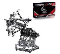 Kit di Puzzle in Metallo 3D - Modello di Balestra del Drago Meccanico da 812 PCS, Puzzle di Gruppo Fai -da -Te Steampunk per Adulti e Adolescenti - Giocattoli per Il Puzzle 3D in Metallo coinvolgenti