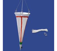 Kit di raccolta plancton con rete in nylon resistente e valvola in acciaio inossidabile per campionamento di biologia marina