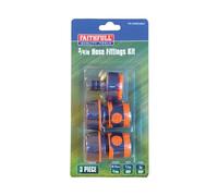 Kit Di Raccordi In Plastica 3/4 Pollici, 3 Pezzi FAIHOSE34KIT