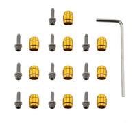 Kit di raccordi per tubo flessibile con chiave inglese per sistema frenante idraulico SRAM (oro)