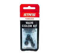 Kit di raccordi per valvole colorati Stans Noir