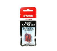 Kit di raccordi per valvole colorati Stans Orange