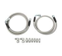 Kit di raccordo per tubo di raffreddamento della trasmissione, linee di raffreddamento in metallo per TH350 700R4 TH400 4L80E, kit di ricambio per tubi di raffreddamento della