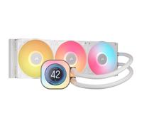 Kit di raffreddamento a liquido LCD Corsair iCUE LINK TITAN 360 RX 360 mm bianco