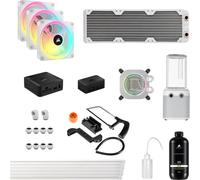 Ventola per PC Corsair XH405i Processore Kit di raffreddamento a liquido Bianco [CX-9070017-WW]